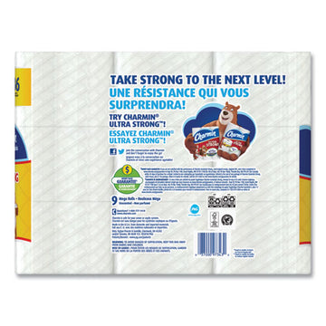 Charmin® Essentials Strong Bathroom Tissue, Septic Safe, 1-ply, White, 4 X 3.92, 451-roll, 9 Roll-pack, 4 Packs-carton freeshipping - TVN Wholesale